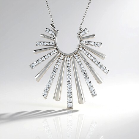 Collana in argento con Zircone (de Melo)