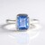 Anello in argento con Fluorite Cangiante