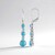 Orecchini in argento con Turchese Sleeping Beauty (KM by Juwelo)