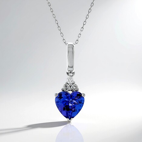 Collana in oro con Tanzanite AAA (CIRARI)