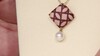 Colgante en plata con Perla blanca Freshwater