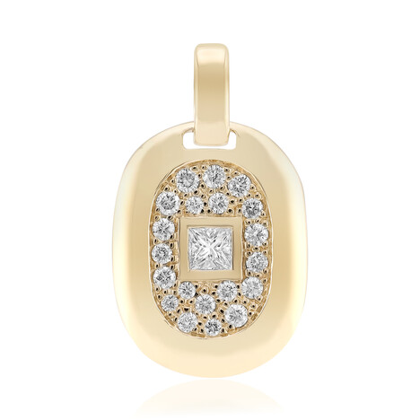Gouden hanger met een Diamant SI1 (G) (Annette)