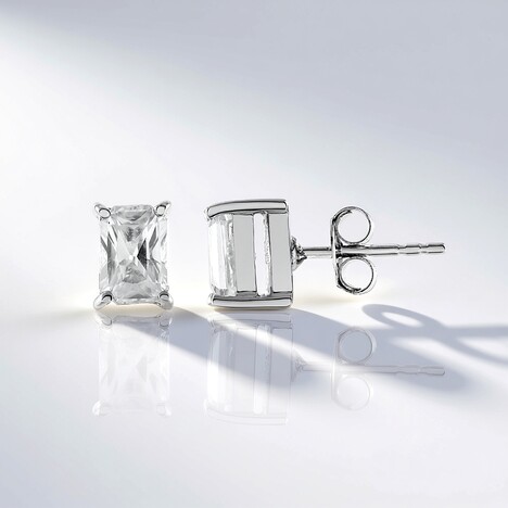 Orecchini in argento con Zircone