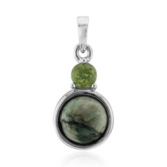 Ciondolo in argento con Mariposite