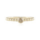 Anillo en oro con Diamante I3 champán (de Melo)