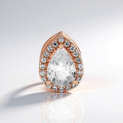 Ciondolo in argento con Zircone (Adela Silber)