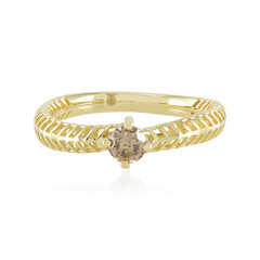 Anello in oro con Diamante Champagne I2 (Ornaments by de Melo)