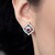 Tanzanian Ruby Silver Earrings