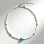 Collana in argento con Larimar