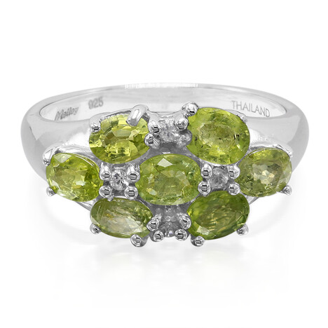 Paraiba-Turmalin-Silberring