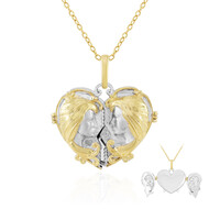 I1 (H) Diamant-Silberhalskette (Gems en Vogue)