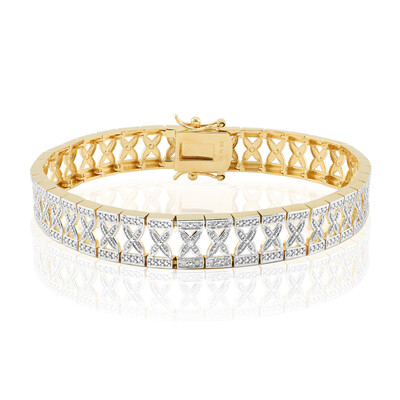 Bracciale in argento con Diamante I3 (I)