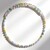 Collana rigida in acciaio con Berillo Fancy (Riya)