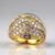 Anello in oro con Zaffiro Ceylon Porpora (non riscaldato)