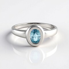 Anello in argento con Zircone Ratanakiri