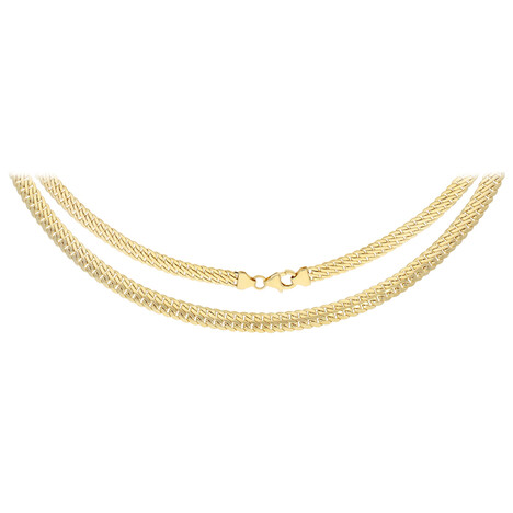 Gelbgold-Halskette - 8,7 g - 45 cm