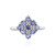 Bague en argent et Tanzanite