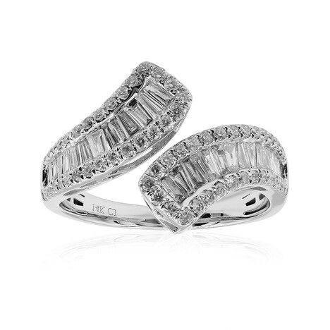 Gouden ring met SI2 (H) Diamanten (CIRARI)