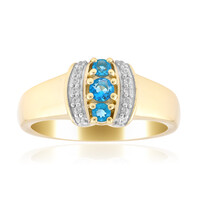 Anillo en oro con Hauyna