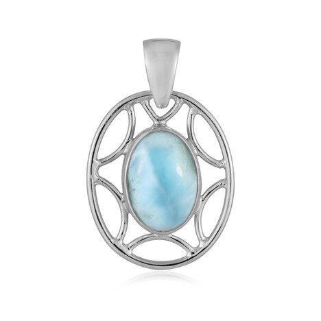 Larimar-Silberanhänger