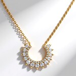 Collana in oro con Diamante SI1 (H) (CIRARI)