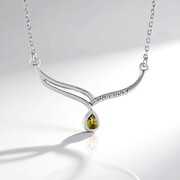 Collana in argento con Sfene