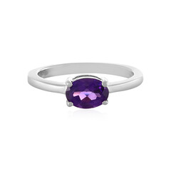 Anello in argento con Ametista del Marocco