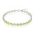 Burmesischer Peridot-Silberarmband