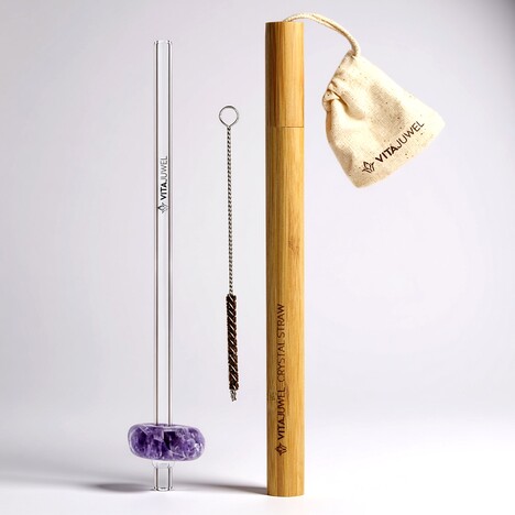Accessorio per il benessere con Ametista Zambiana (VitaJuwel)