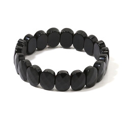 Armband met obsidiaanstenen