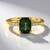 Anello in argento con Apatite Cromo