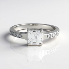 Anello in argento con Zircone