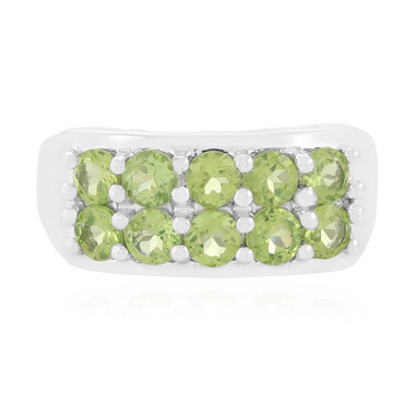 Peridot-Silberring