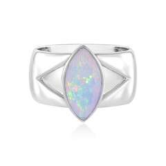 Bague en argent et Opale Welo AAA (de Melo Essence)