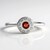 Anello in argento con Rubino Tanzania (Adela Silber)
