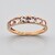 Anello in oro con Berillo Rosa non riscaldato