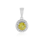 Ciondolo in argento con Sfene