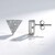 Orecchini in argento con Zircone