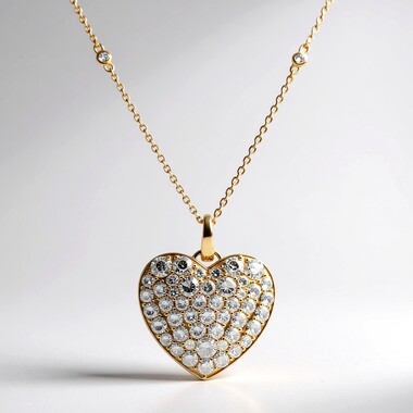 Collana in oro con Diamante Fancy SI2 (CIRARI)