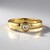 Anello in oro con Diamante Cioccolato I2