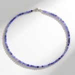 Collana in argento con Tanzanite