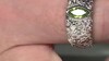 Anillo en plata con Peridoto (de Melo Essence)