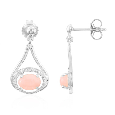 Machu Picchu-Opal-Silberohrringe