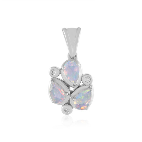 Welo-Opal-Silberanhänger