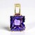Pendentif en or et Améthyste (dagen)