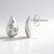 Orecchini in argento con Diamante Cioccolato I2