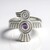 Anello in argento con Ametista