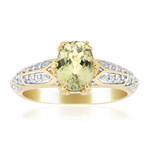 Gouden ring met een Kleurwissel diaspoor