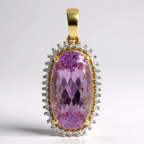 Pendentif en or et Kunzite de Patroke