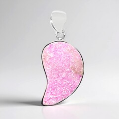 Ciondolo in argento con Cobalto Calcite